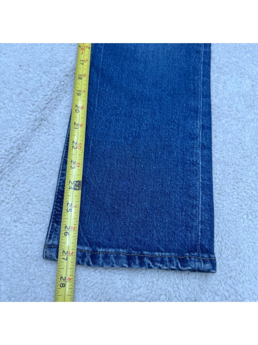 NWT $115 Laruen Ralph Lauren Women's High Rise Straight Ankle Blue Jeans, 8/29 - Picture 8 of 11